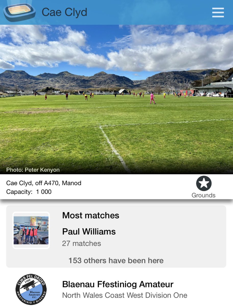 My Football Pictures (@smillsgroundhop) on Twitter photo <a href="/Michael16287202/">Mick Holmes ( BOOMER )</a> Seen a few go here, this is north Wales. Looks incredible and one I really want to do. <a href="/BlFfestiniogfc/">CPD Amaturiaid Blaenau Ffestiniog Amateurs FC</a> <a href="/Michael16287202/">Mick Holmes ( BOOMER )</a> Seen a few go here, this is north Wales. Looks incredible and one I really want to do. <a href="/BlFfestiniogfc/">CPD Amaturiaid Blaenau Ffestiniog Amateurs FC</a>