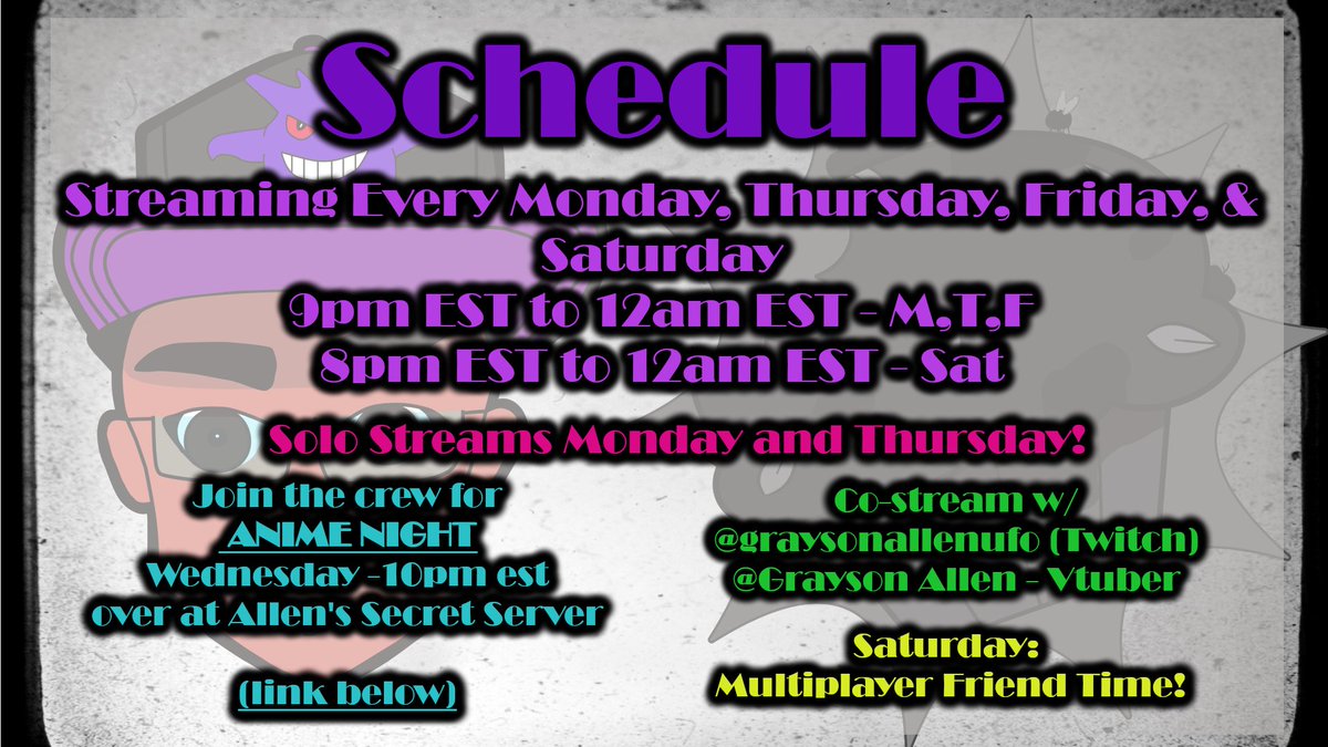 smoe79's tweet photo. Happy New Year! New Schedule!! https://t.co/Pxdt7pYmcc