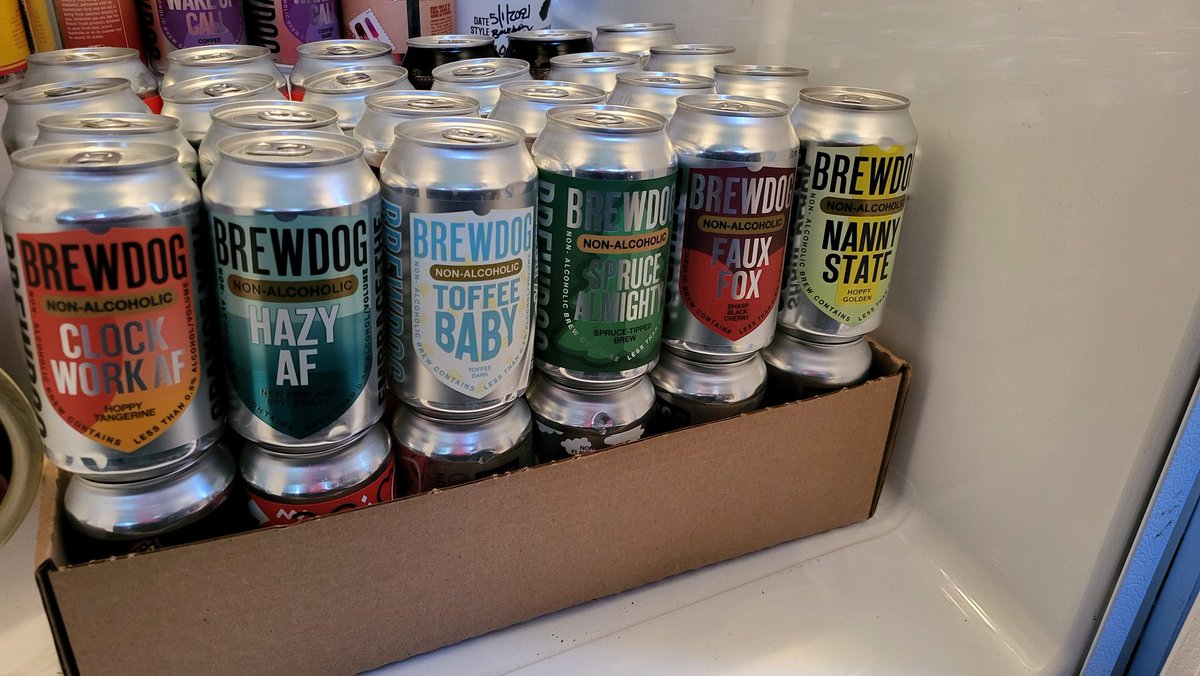 ColdBeerDaddy's tweet image. Pretty well situated for #DryJanuary 
(this should get me thru the week anyway...)
How bout you?
@BrewDog