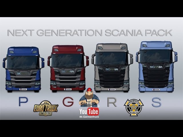 MrGermanTruck's tweet photo. [ETS2 v1.49] Next Generation Scania P G R S Pack *New Update* https://t.co/I66LFH5uR1
