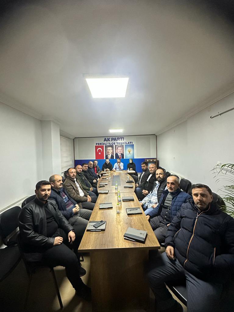 Ak_Ferizli's tweet photo. Haftalık olağan toplantımızı İlçe Başkanımız Ramazan Serhoş’un başkanlığında gerçekleştirdik. https://t.co/UjaiUoL0nb