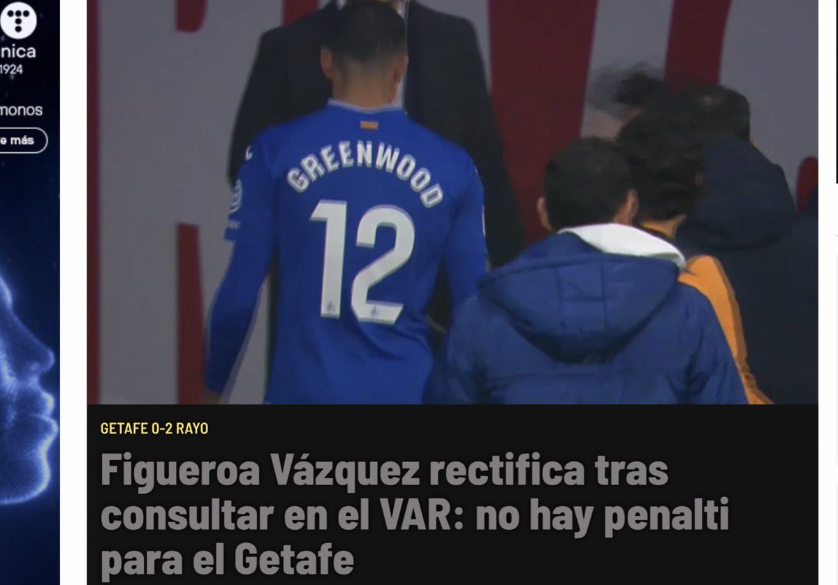 Una liga de la categoría de la española….
…No merece arbitrajes como el del Getafe-Rayo.
!!!!!Dios mío que colegiado!!!!