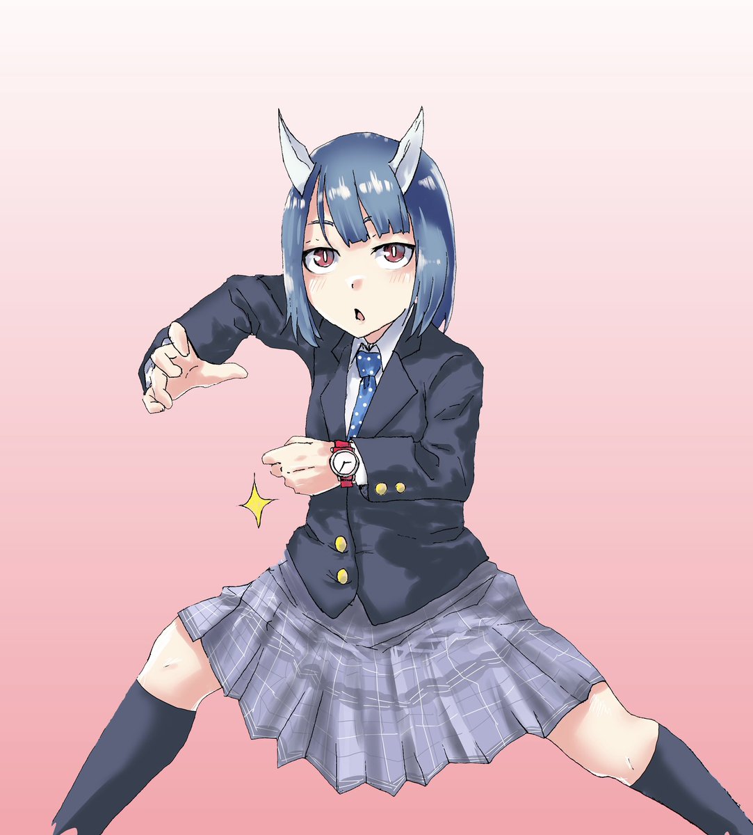 「龍騎おみくじに便乗してルリちゃん再掲しよ#ルリドラゴン 」|Benkyのうどんのイラスト