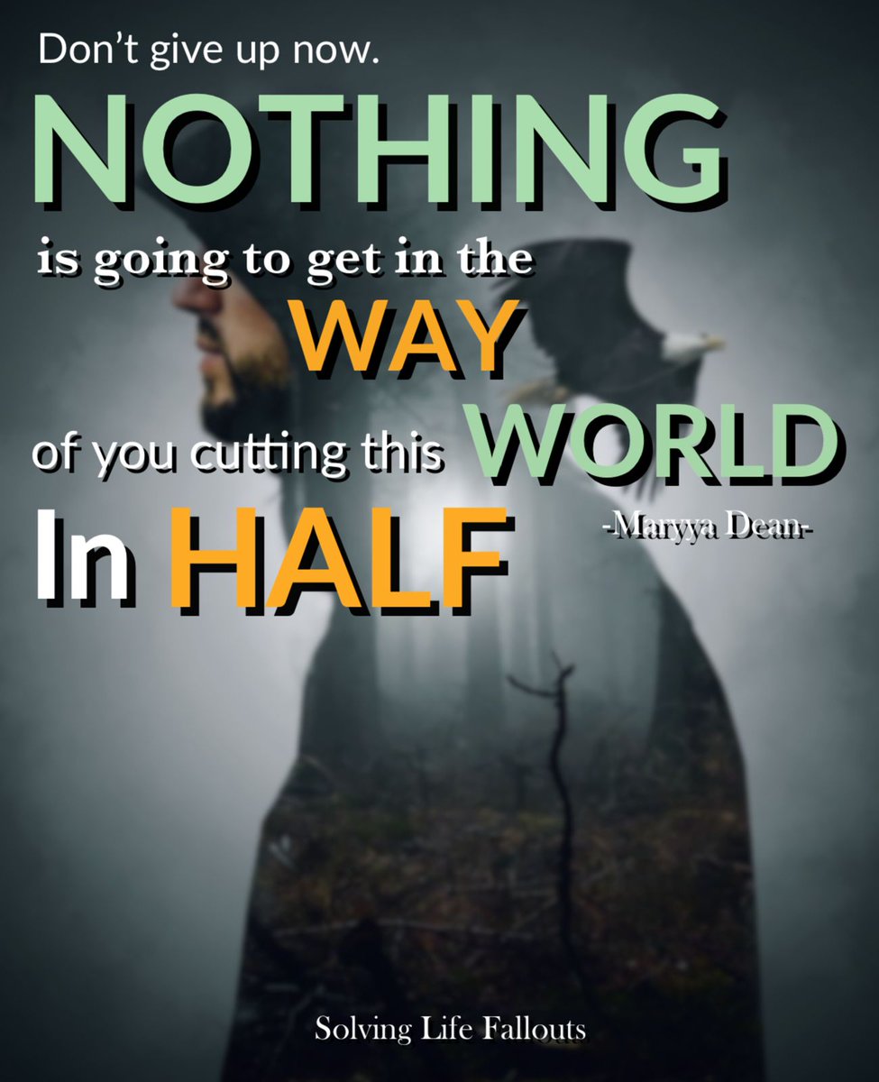 MaryyaDean's tweet photo. I say REFUSE to surrender; you are destined to cut this world in half. No sadness, no emotions, no setback, no illness will break you. Set yourself free from internal burdens. Tag someone to inspire a shared journey of resilience.
.
.
#quotes #UnyieldingSpirit #InspireResilience https://t.co/FtPLgQJ1FV