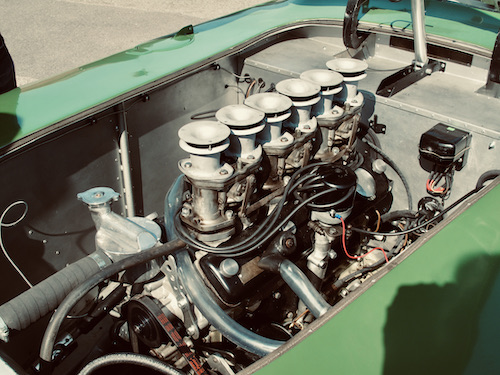 Because Le Mans is trending, let's go for something a bit left-field. This is the engine from Olivier Boré’s splendid #Bristol Type 450 recreation. Although not a BCE 1 Mk1 engine, its Bristol six does sport a six-port BCE cylinder head with recreated Kemish air-straighteners.