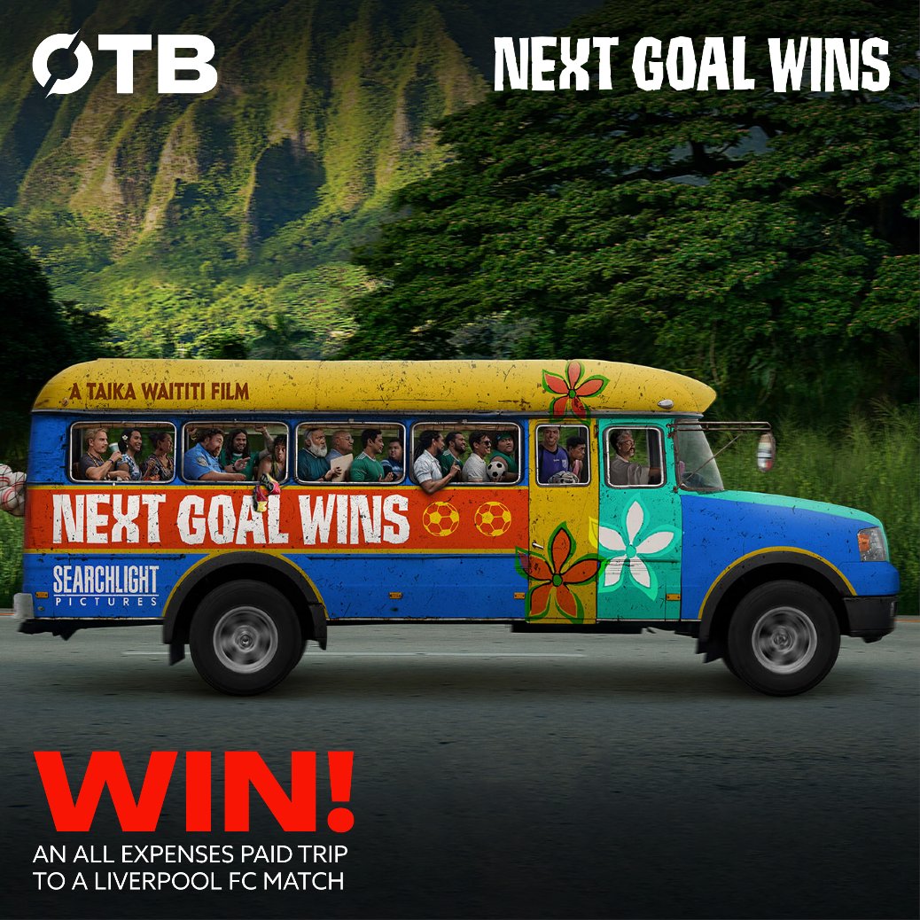 🚨COMP TIME 🚨

To celebrate the release of #NextGoalWins, the inspirational true story of the American Samoan team infamous for their brutal 31-0 loss in 2001, OTB &amp; Searchlight pictures are giving away a trip to a Liverpool game! 

To enter, simply like and RT!

T&amp;C's apply