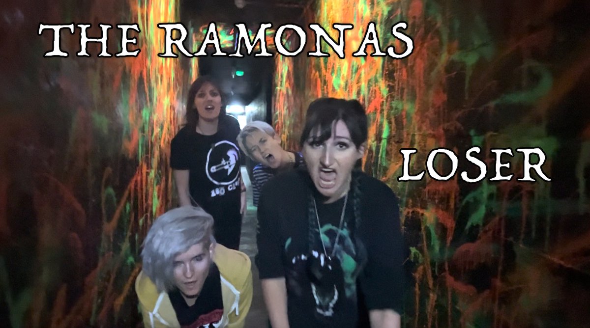 Ramonas_uk's tweet photo. New music video - LOSER! 

https://t.co/whZS7jK3dn https://t.co/SIM9QefB6K