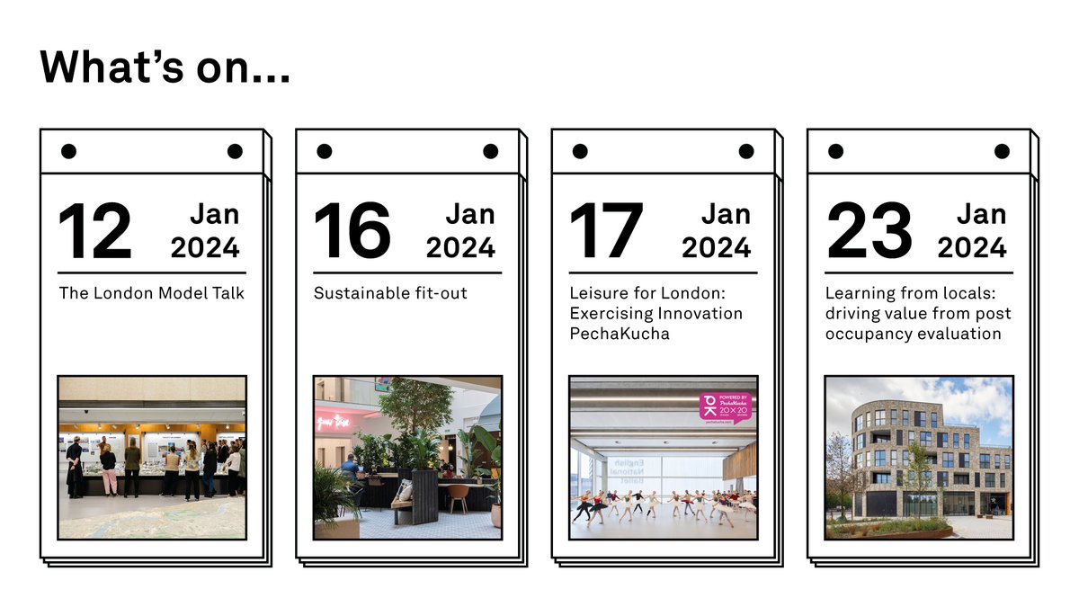 Check out our upcoming events and register to secure your spot as we bring the built environment together to discuss the latest industry topics. Book now! 📅 nla.london/events