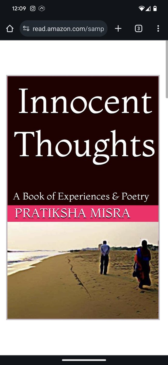 JustUtter releases the first book 'Innocent Thoughts' available for purchase in 
India : amazon.in/Innocent-Thoug…

US :
amazon.com/Innocent-Thoug…

#BookLaunch #writerslift #writersoftwitter #writers #writerscommunity #Bookwriters #authorscommunity #purchasenow