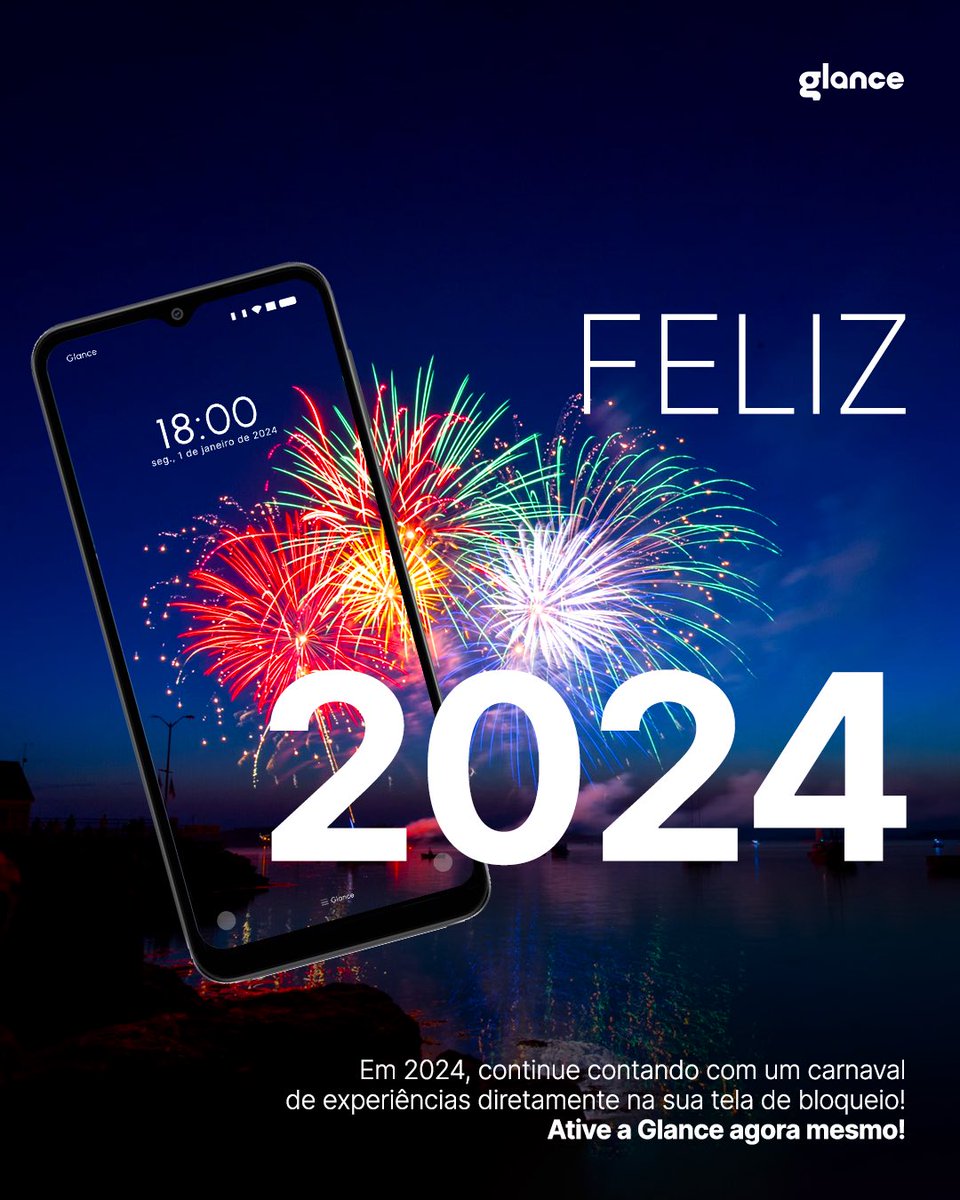 glancescreenbr's tweet photo. Desejamos um 2024 repleto de histórias incríveis e imagens de tirar o fôlego!
💫
#2023 #newyear #glancescreen #glance #realme #glancebrazil https://t.co/PMYPq5w4sf