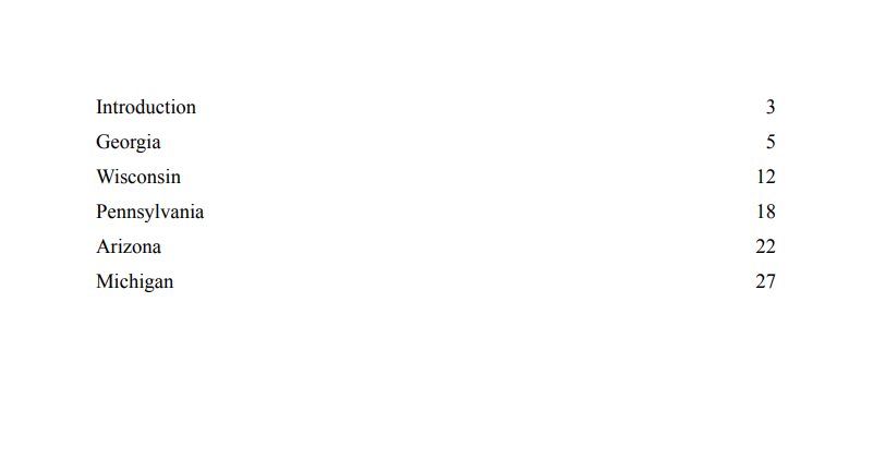 BehizyTweets's tweet image. BREAKING: To anyone still doubting that the 2020 election was rigged, a new report has been released detailing the election fraud in ALL swing states

"Getting to this result in Georgia, and other states, created an irredeemably compromised Election, filled with violations of the
