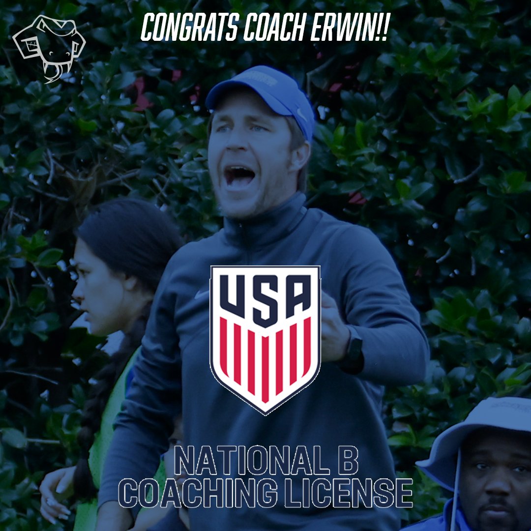 👏 Congrats, Coach Erwin, on six months of hard work! Enjoy your National B Coaching License. #FangsOut #RattlerPride