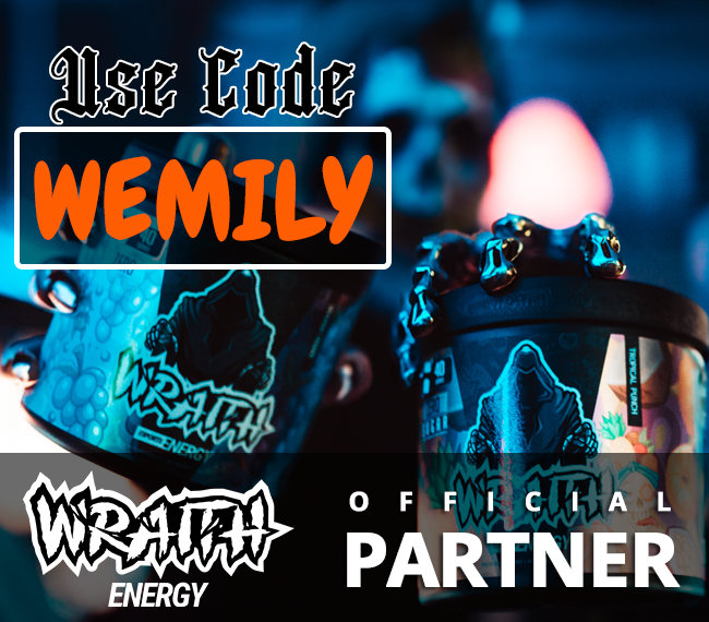 Thank you everyone for a wonderful stream! Lots of Raids, Subs, Chatters, Lurkers and Gamers! Thank you so much! 🧡 

Also, Big News, I have officially partnered with <a href="/WraithEnergy/">Wraith®</a>! 10% off with code "WEMILY" in the shop: drinkwraith.com