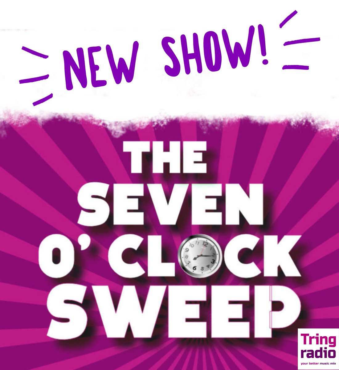 We’ve got a brand new show lined up for you tonight on @TringRadio! It’s the 7 O’Clock Sweep with all your favourite hits and new music in the mix! Join us on the free Tring Radio app #herts #bucks #beds #localradio #tringradio #music #hits #yourstation #musicmix