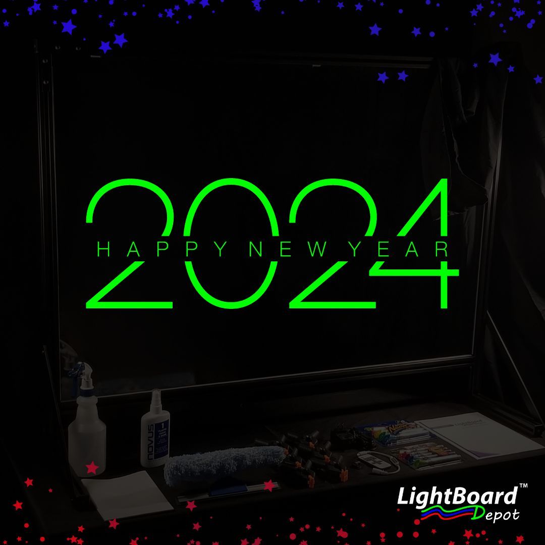 🎉 Cheers to a New Year with endless possibilities and brighter learning journeys! 

May this year be filled with innovation, collaboration, and moments of educational brilliance! 📚💡

#LightBoard #LightBoardDepot #Edtech #eLearning #educationtechnology #remoteteaching #highered