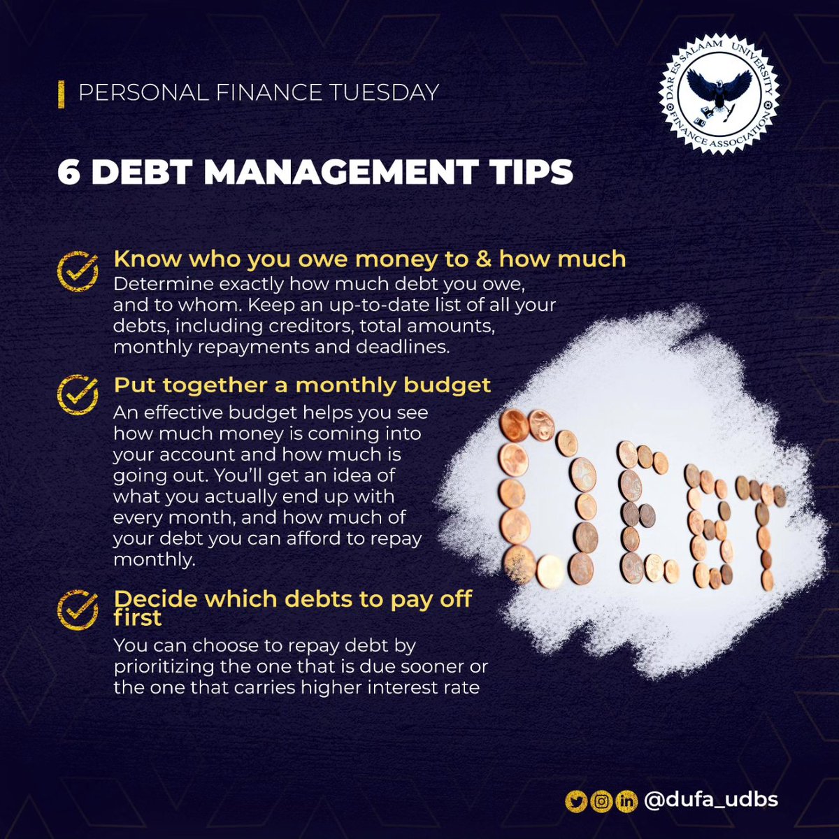 UDSM Finance Association tweet media