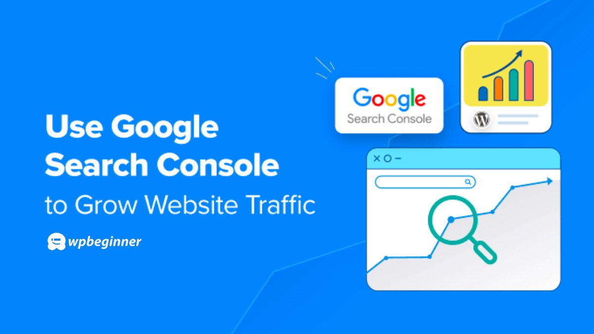 wpbeginner's tweet image. Do you want to unlock the full potential of your website's SEO? 📊
Then you should check out our thread on Google Search Console—the ultimate tool for boosting organic #traffic 🚀
Learn the ins and outs of Google Search Console and discover how to optimize your #SEO for maximum…