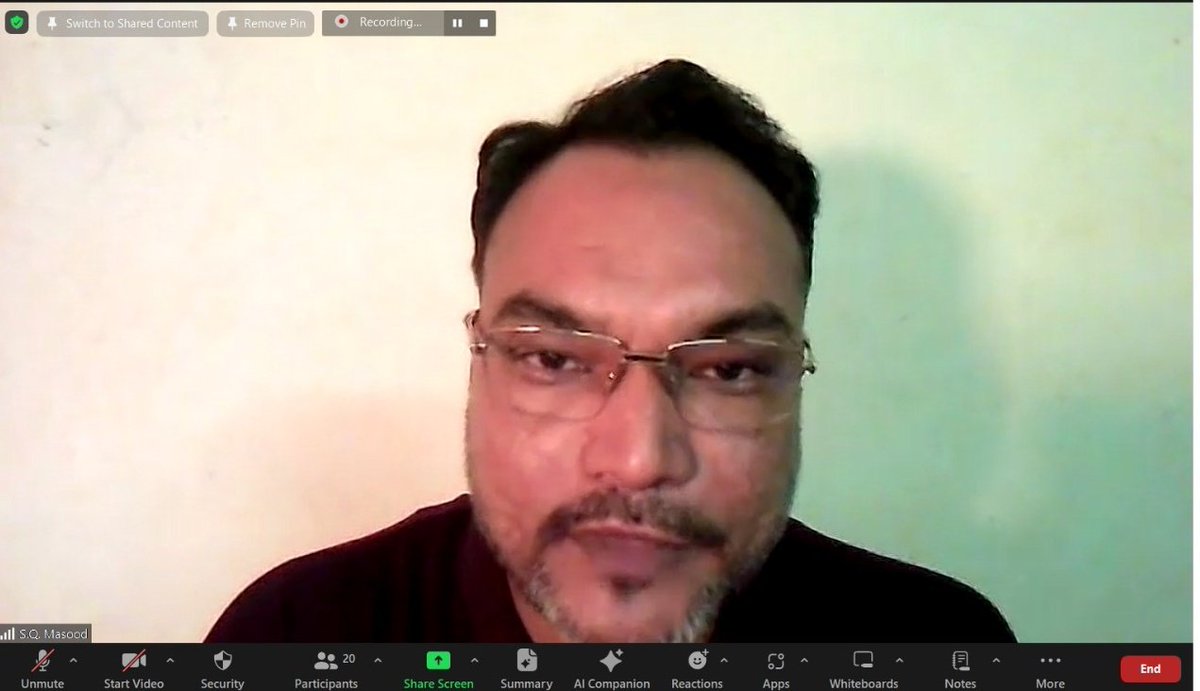 SIO_AP's tweet image. An online meeting on Telecommunication Bill 2023 was organised by SIO AP. In this enlightening online meeting, Social Activist S.Q.Masood delve deep into the intricacies the Bill. Robust discussions unfolded, concerns, regulatory compliance, and privacy considerations.
#sioap