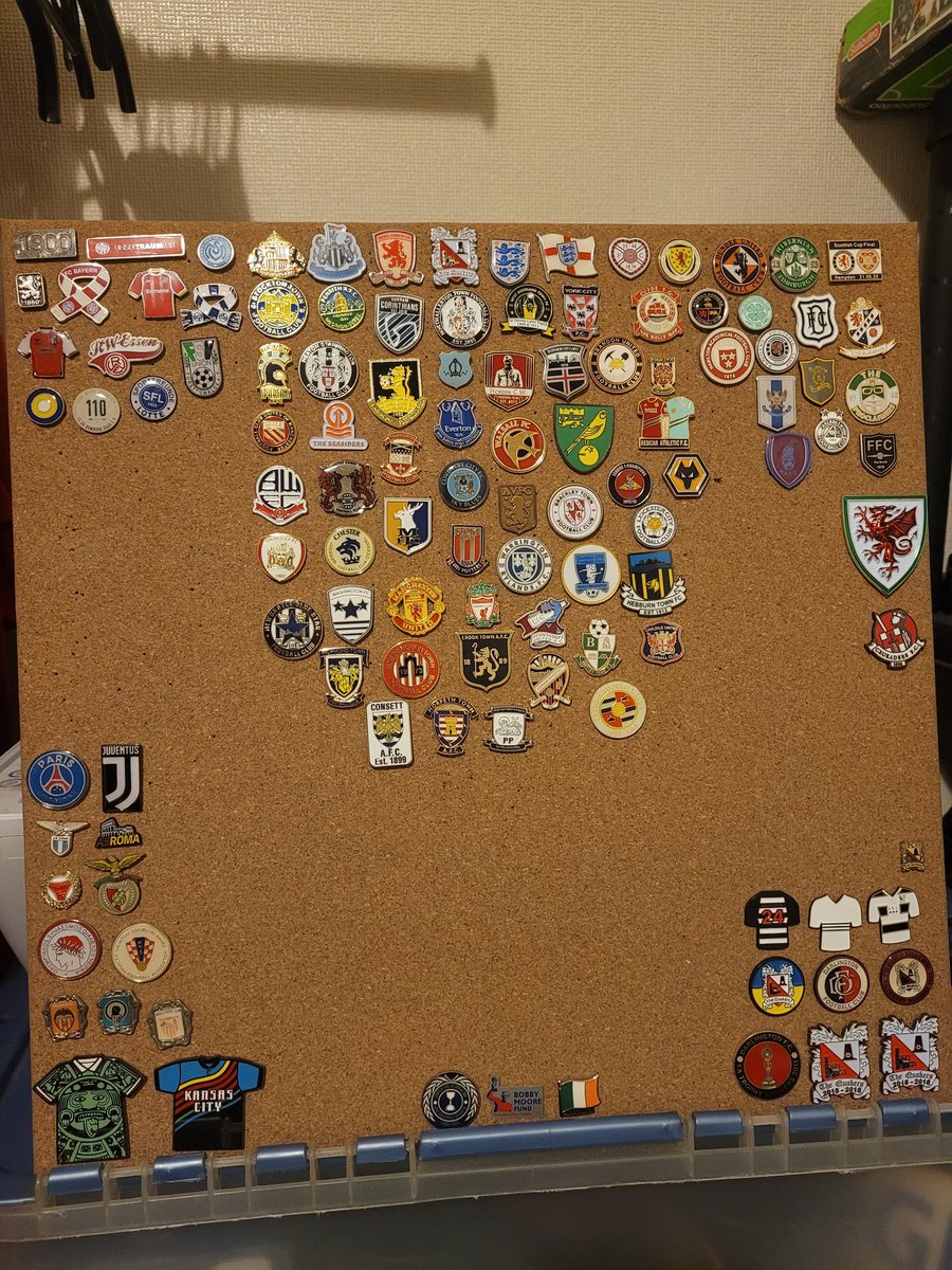 I got abuse last time i posted the board up... but its nice to show other collectors out there 

This is updated from yesterday 

#pinbadge