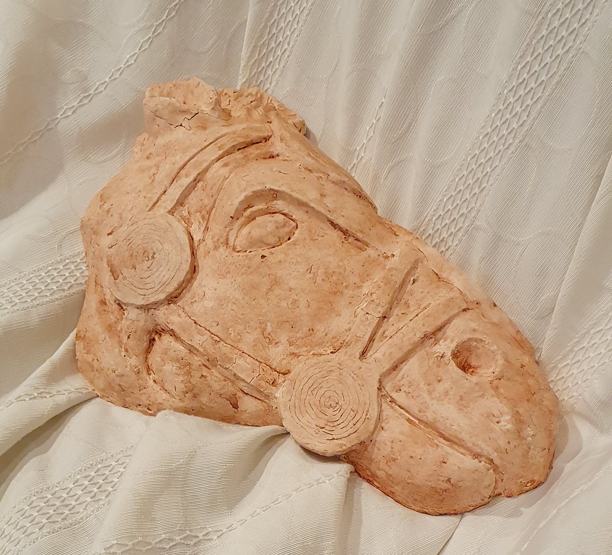 He modelado una reproducción del caballo ibero de Fuente la higuera