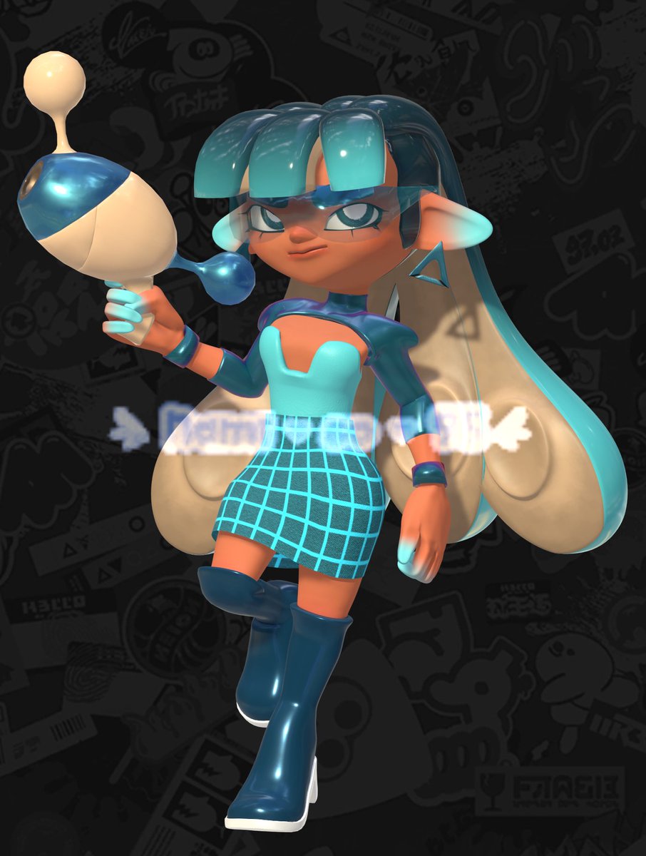 c🎀mmission piece for <a href="/spicyturbines/">ruben 🩸 team vampire!!</a> !

💙

#Splatoon #Splatoon3 #splatoonart #Blender3d