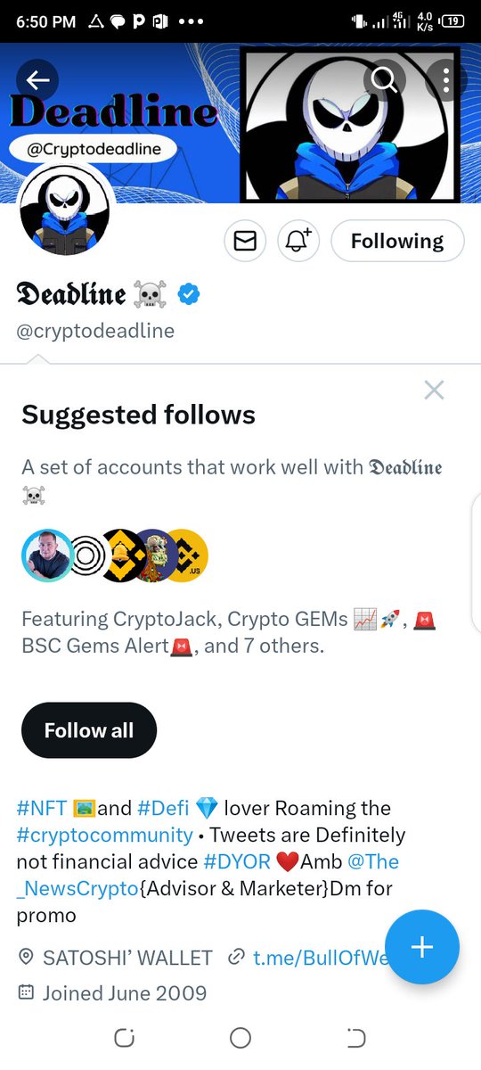efrainhgeorge's tweet photo. @cryptodeadline @XenobunnyX @Bang_Garr @LouieDi13 @PeaceHyde https://t.co/NkSmZXtrvw