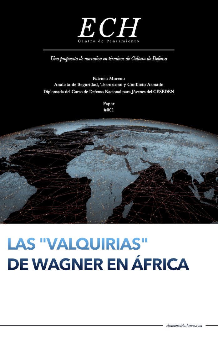 Elcaminodelosh1's tweet image. #PensandoElFuturo
"Rusia ha visto  en Wagner una herramienta de ampliación de su influencia en África"
No dejéis de leer este #paper de @patriciamorenof para ECH El camino de los héroes sobre la actividad del #WagnerGroup en #Africa. Muy interesante.
elcaminodelosheroes.com/las-valkirias-…