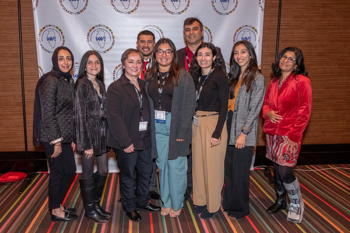 Have you heard about #OutAndAboutWithISBE ? Look for this hashtag to follow along as we engage educators, meet stakeholders, and visit schools across Illinois. These ISBE staff attended <a href="/TheRealIAHSE/">Illinois Association of Hispanic State Employees</a> Conference for professional development. We look forward to partnering with you!