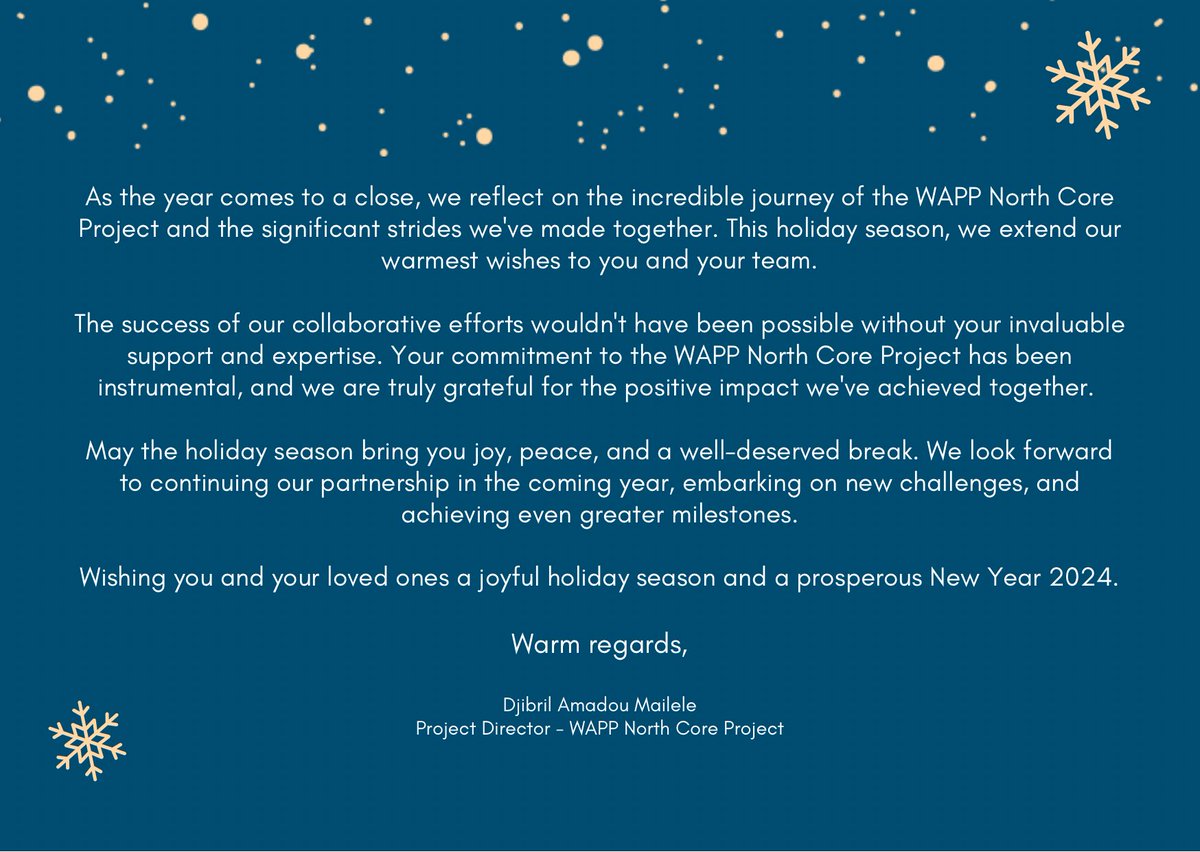 WAPP North Core Project tweet media