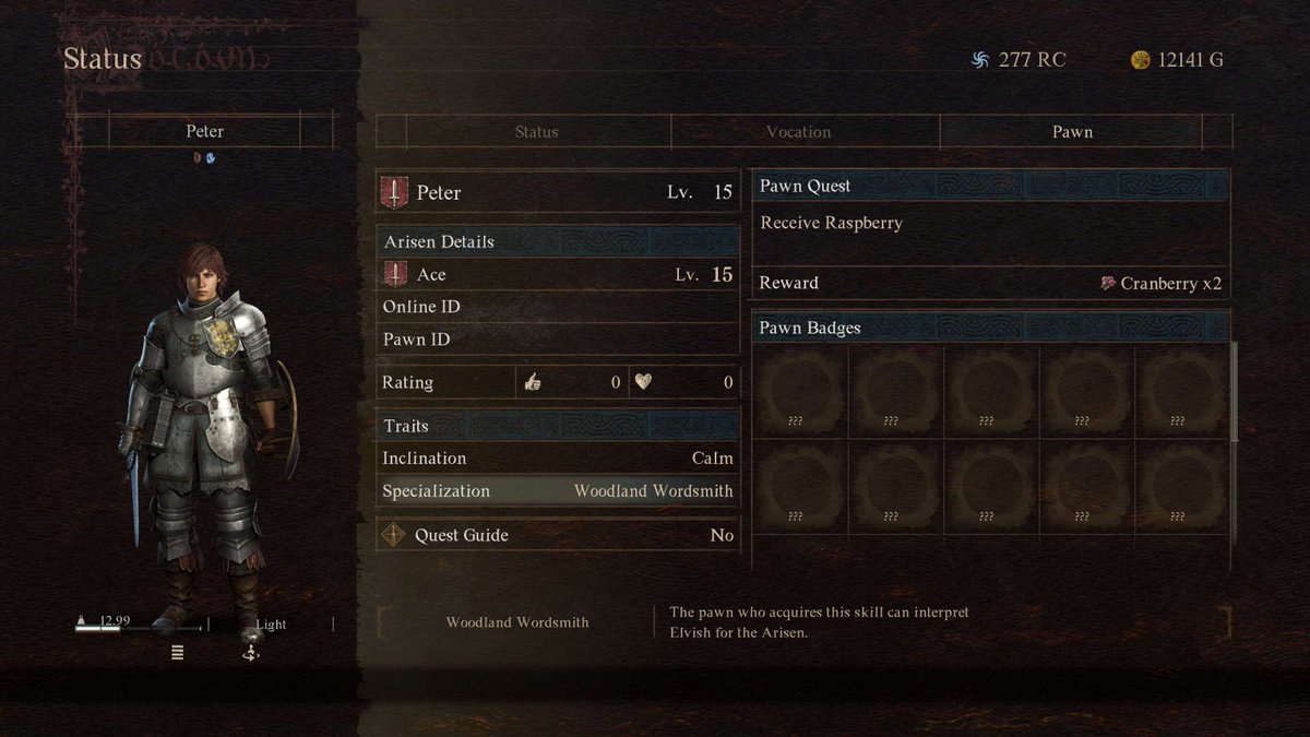 DragonsDogma's tweet photo. Pawns have unique abilities called specializations. The ability to understand Elvish, Woodland Wordsmith, is one of these. There are many more specializations to discover in Dragon's Dogma 2 to make each Pawn feel more unique. 

https://t.co/a9qA5GZSom

#DD2 #DragonsDogma2 https://t.co/s7gLoEXAya