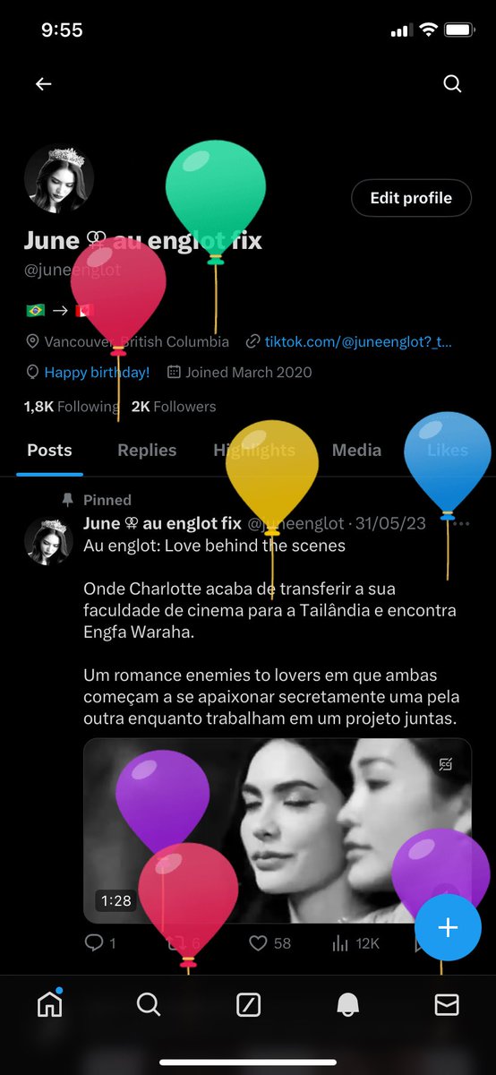 juneenglot's tweet photo. Bday sozinha nesse pais mas eeeee to ficando mais velha 🤩 https://t.co/AhRL0Q2yvu
