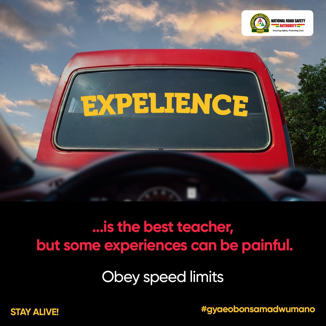 ..some experiences can be painful Obey speed limits Stop Speeding & Stay Alive! #RoadSafety #StopSpeeding #StayAlive #EnsuringSafetyProtectingLives