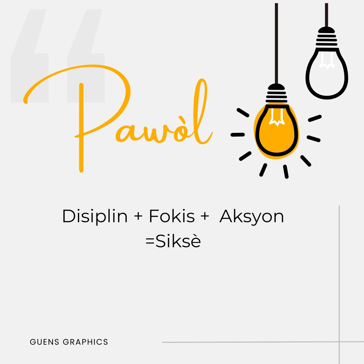 guensgraphics's tweet photo. Pouvwa lapawòl
#Aplike https://t.co/P5bTFP7JTU