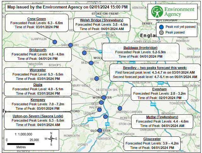 EnvAgencyMids's tweet image. Latest peak maps for #RiverSevern #RiverAvon #RiverTeme #RiverWye

UPDATED to including latest info on spots such as Tenbury, Crew Green, Bewdley.

Numerous warnings and alerts across the #Midlands.  

Keep checking your #flood risk check-for-flooding.service.gov.uk/find-location