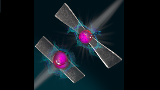 In work supported by the @qnextquantum research center, scientists from Argonne, @UChicago, and @Cambridge_Uni ​“stretch” thin films of diamond to create more cost-effective and controllable qubits - bit.ly/3t1MQKA