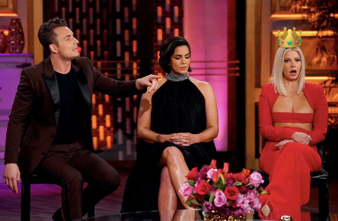 3. Every reality TV fan cancels their plans to watch Ariana Madix drag her ex in a red dress