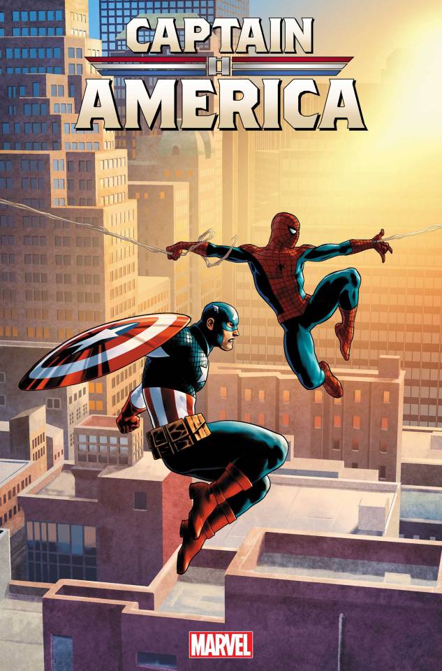 Jesus Saiz - Captain America & Spider-Man #comicart #comicbookart