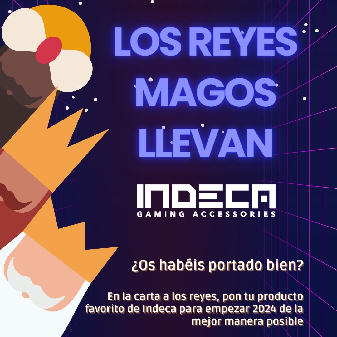 👑 ¡Los Reyes Magos han hablado! ✨ Este año, Melchor, Gaspar y Baltasar tienen un consejo especial: ¡Regala Indeca Business!  No lo pienses más, añade Indeca Business a tu carta y haz que estas fiestas sean inolvidables. 💌  #Indeca#RegalosPerfectos #IndecaBusinessParaTodos