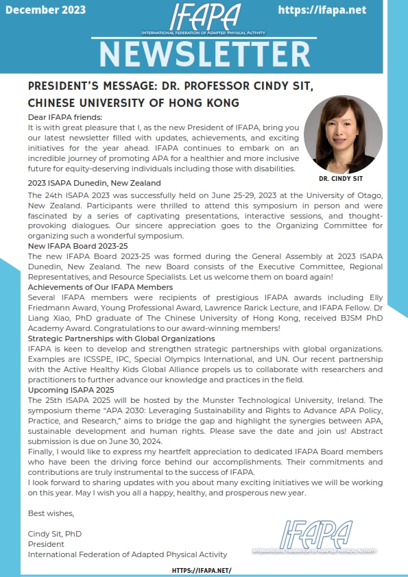 The 2023 edition of the IFAPA newsletter is now available as a consolidated single issue.
ifapa.net/ifapa-2023-new…