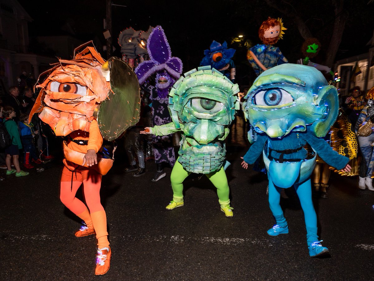 VisitNewOrleans's tweet image. The party never stops in NOLA. Twelfth night is Saturday and marks the official start of the Carnival Season. Y'all ready? 💜💚💛 

📸: @BryceEllPhoto