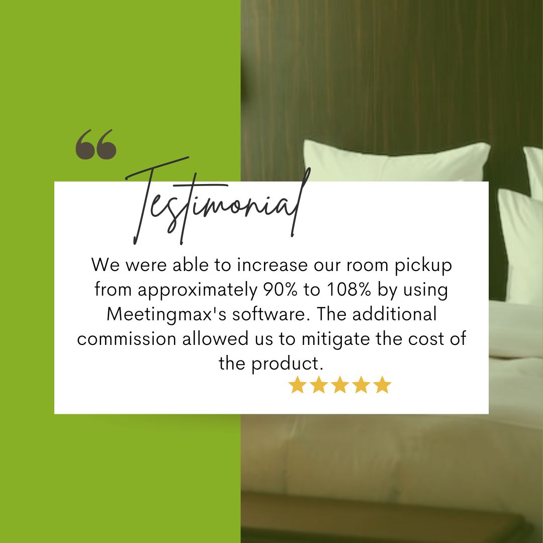 #eventprofs, are you ready to increase your room block pickup this year? Our clients consistently see an increase in rebates & commissions when using our event housing software. 

Let's chat! 

#eventhousing #eventtech #eventsoftware #meetingplanners #meetingexpert