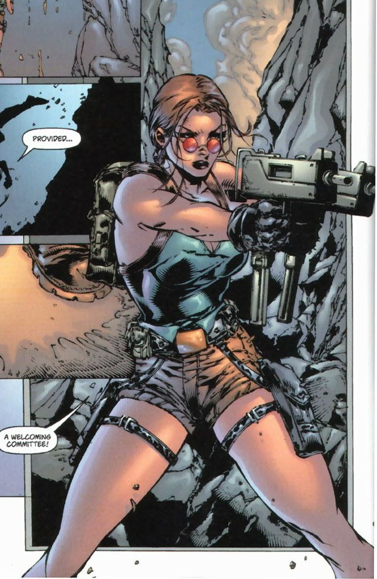 Lara Croft — Tomb Raider: The Series Comic.