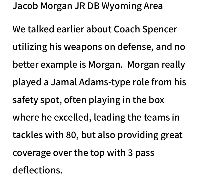 Honored to be named all Wyoming Valley Conference. @district2footb1