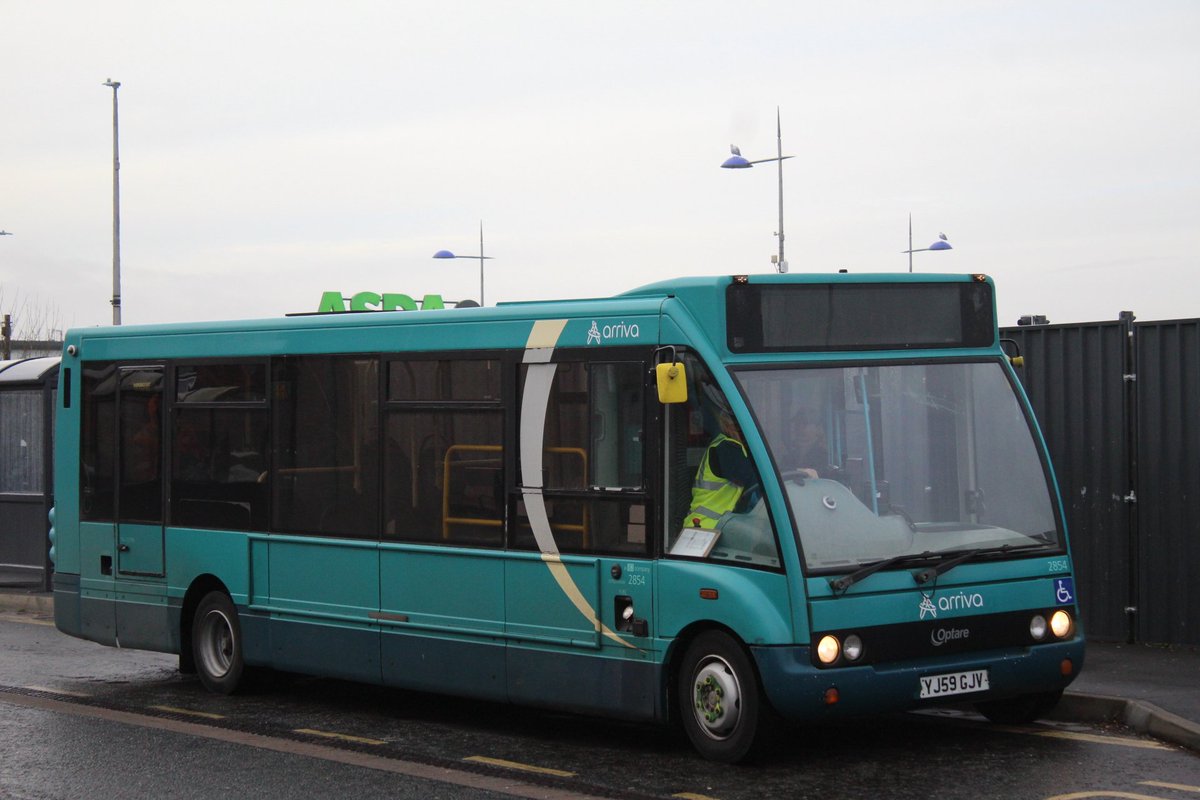 Arriva throwing there funny objects around Ashington.