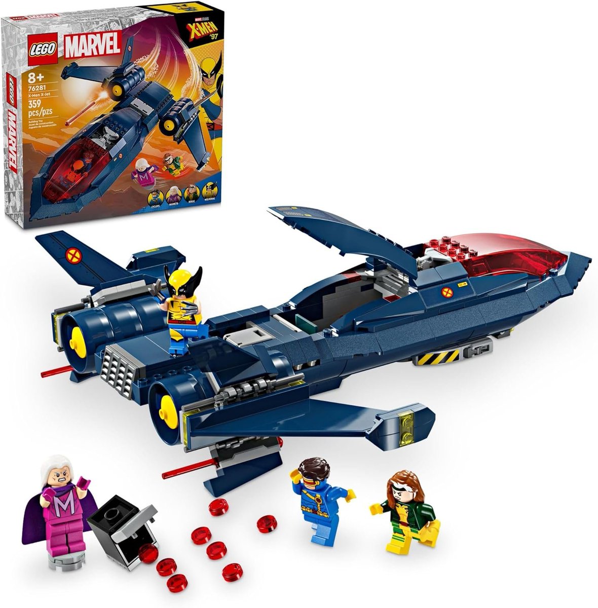 pop_holmes's tweet photo. LEGO Marvel X-Men X-Jet is in stock at Amazon #ad
https://t.co/lgxlqCHXbe
#xmen #xjet #xmen97 #LEGO #LegoMiniFigures #AFOL #LegoSets #Popholmes https://t.co/q4m8EBtr7w
