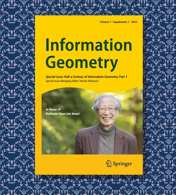 SpringerMath's tweet image. Happy Birthday to author &amp;amp; professor emeritus Univ. Tokyo,  Shun-ichi Amari, who was born #OnThisDay 1936! 

He is recognized as the originator of Information Geometry and is famous for his pioneering contributions to Neural Network Theory of the brain  function. @RIKEN_CBS