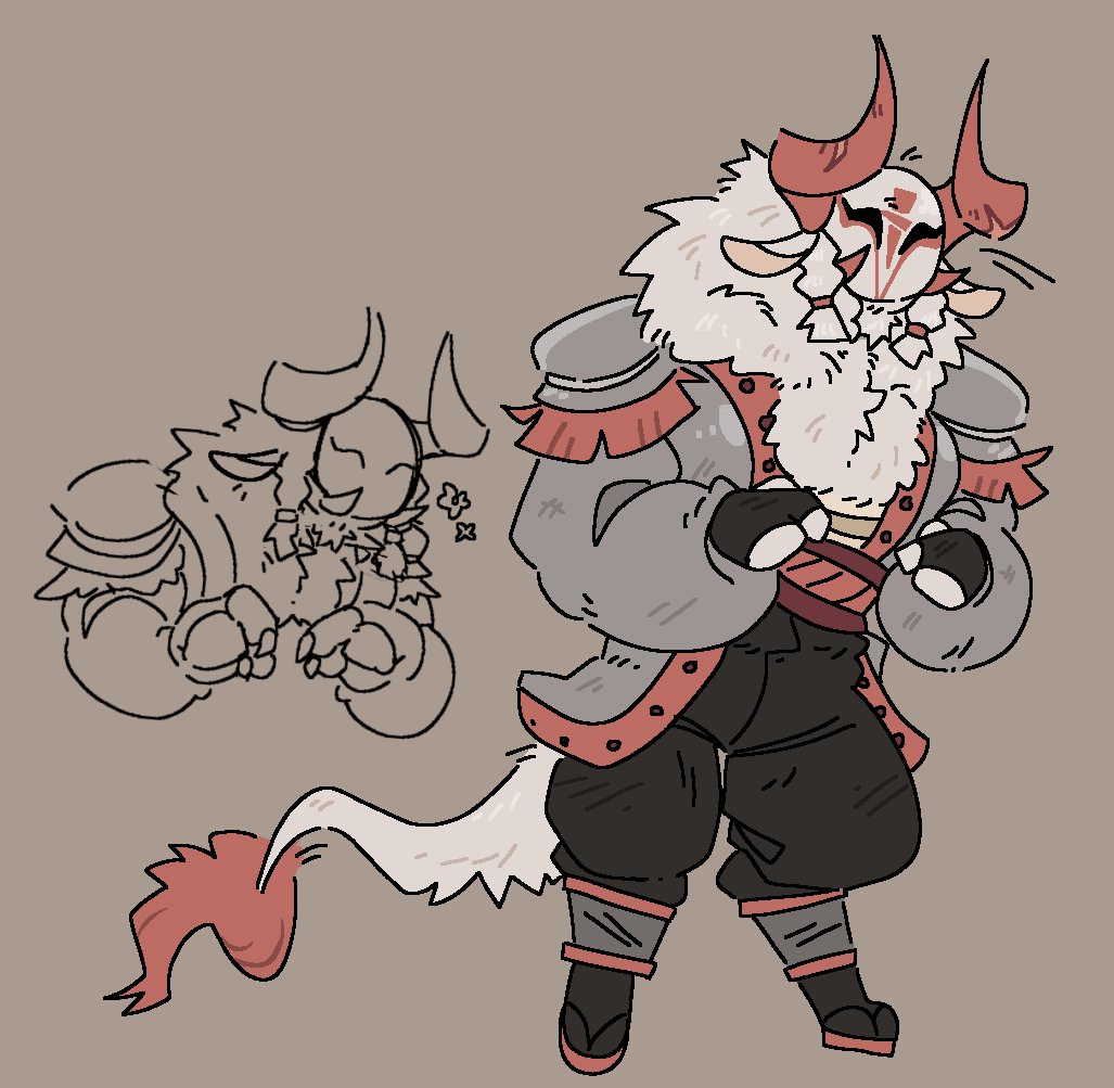lowkeeh's tweet photo. I love it when ppl draw karma as a fluffy creatur... I wanna throw bread at him.. 
#phighting #phightingart https://t.co/XIP9G3NNaO