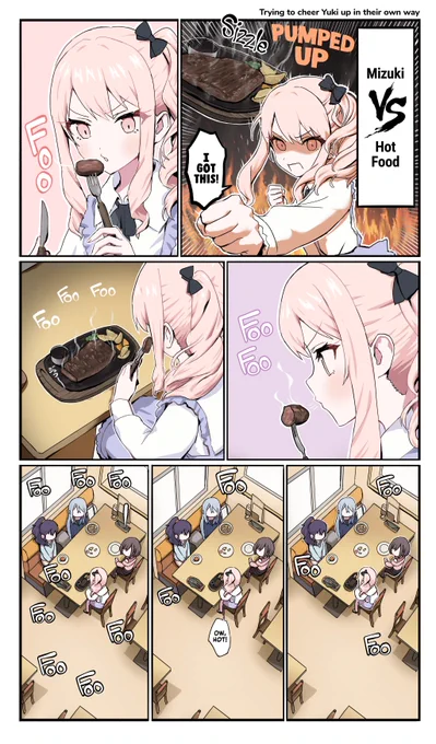 @wawasuke_ Mizuki vs Hot Food by @wawasuke_ 
[EnglishTL/英訳!] 