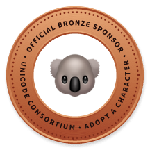 Unicode thanks Merry Christmas, Monster!, our newest Bronze Sponsor! #UnicodeAAC aac.unicode.org/sponsors#b1F428