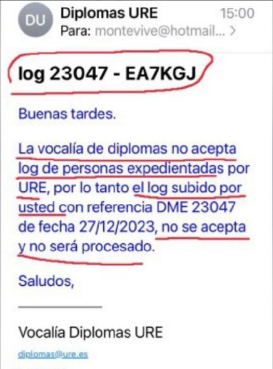HasCagado's tweet photo. NI PARA ESO SIRVEN @EA7IXMFrancisco @ure_es https://t.co/0O2hSN8vNF